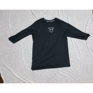 UNDER ARMOUR Small Baseball Heat Gear Dri-fit Loose Fit Shirt